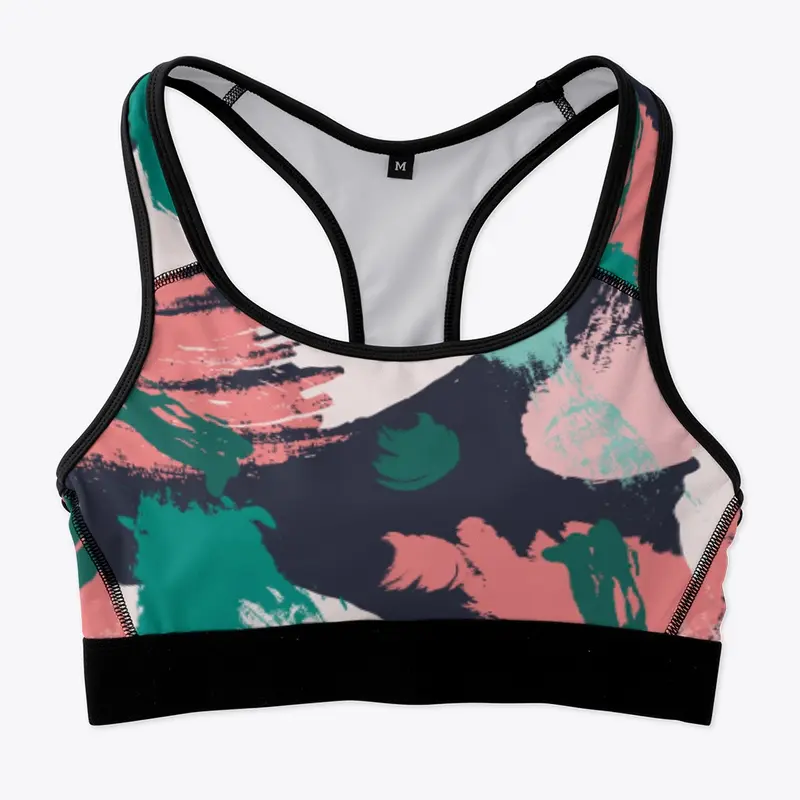 Tomboy sports bra Tenderness splashes