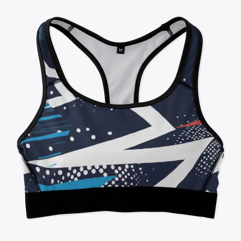 Tomboy sports bra Geometry BBW