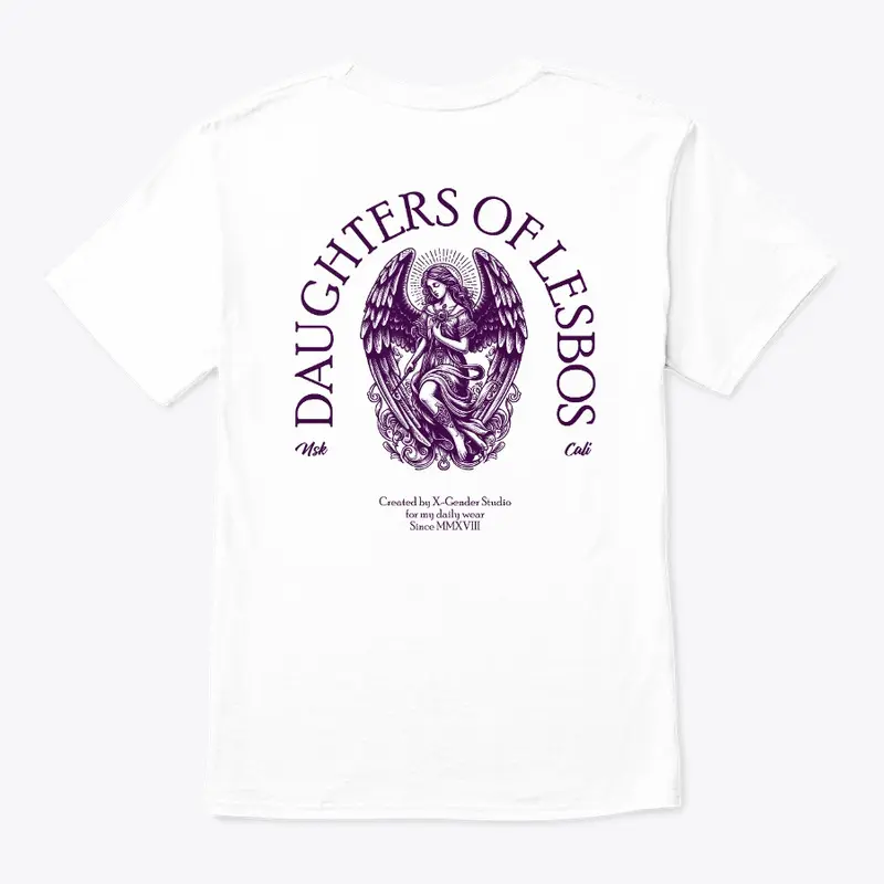 Daughters of Lesbos Theodora, back print