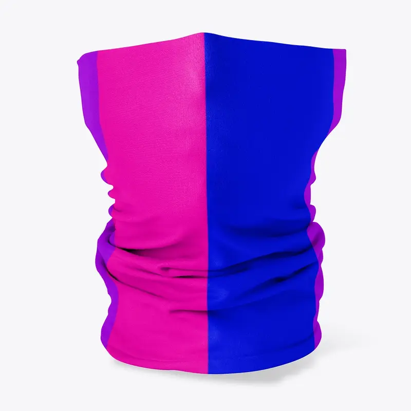 Bisexual flag Neck Gater