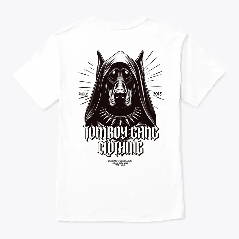 Tomboy Gang Doberman Monk, back print