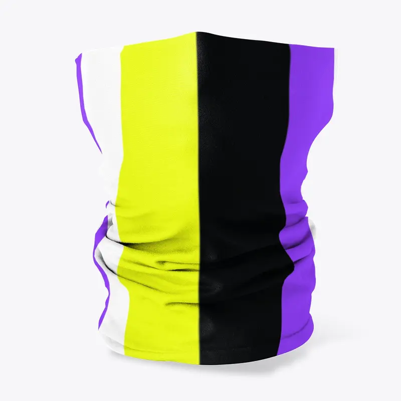 Non-binary flag Neck Gater