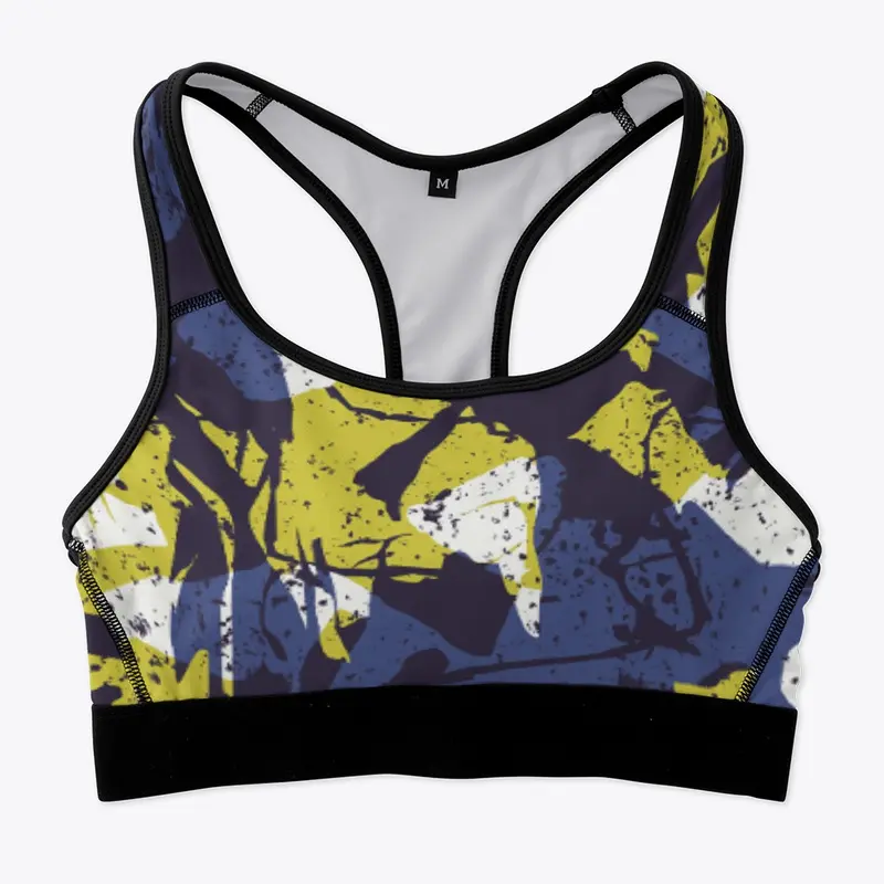 Tomboy sports bra Colorful stone