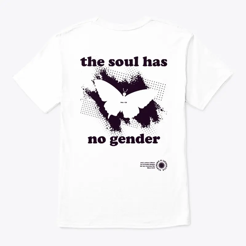 The soul has no gender TP, back print