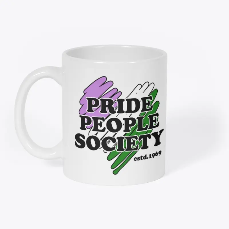 Genderqueer merch Pride people Society